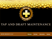 Tablet Screenshot of beermedics.com